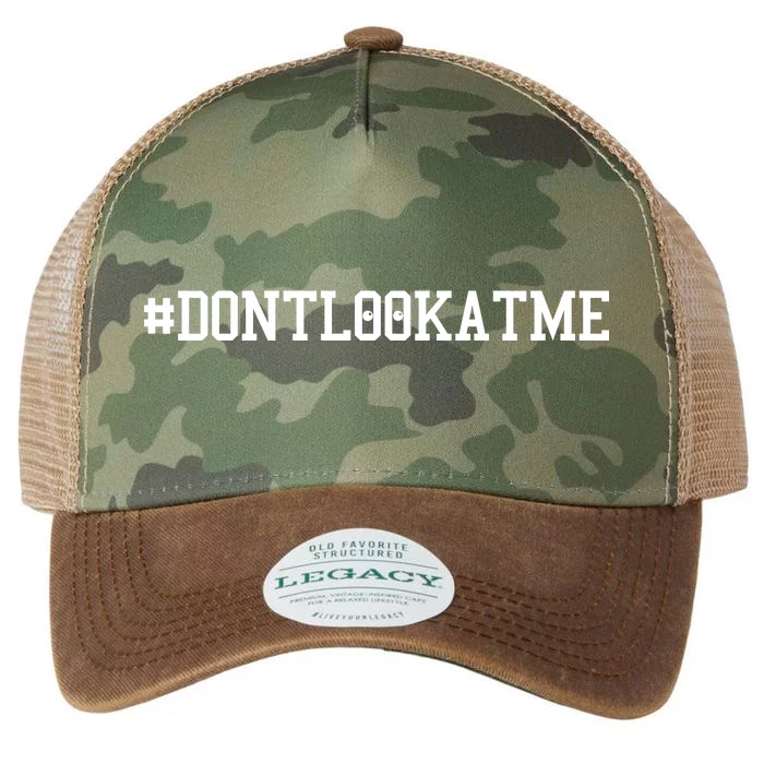 Las Angeles Don’t Look At Me Hashtag #DONTLOOKATME Baseball Legacy Tie Dye Trucker Hat