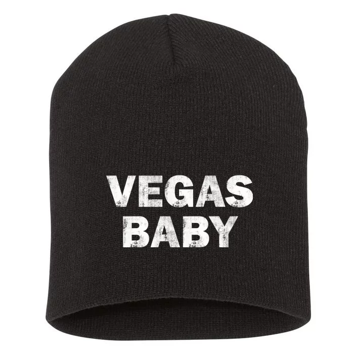 Las Vegas Baby Short Acrylic Beanie