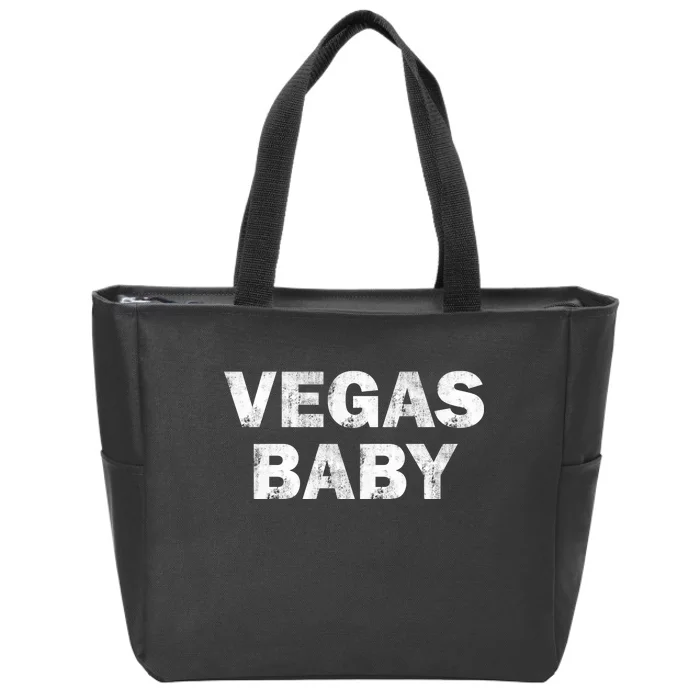 Las Vegas Baby Zip Tote Bag