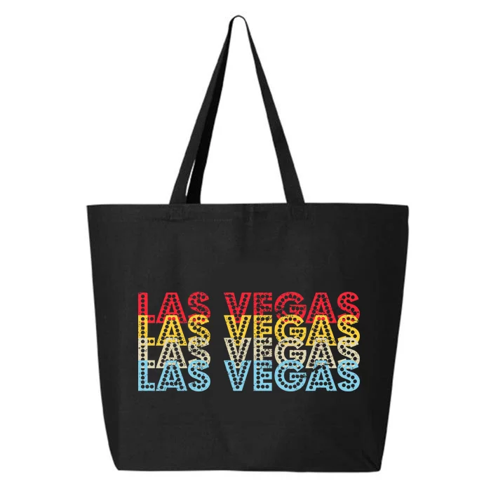 Las Vegas Classic Retro Logo 25L Jumbo Tote