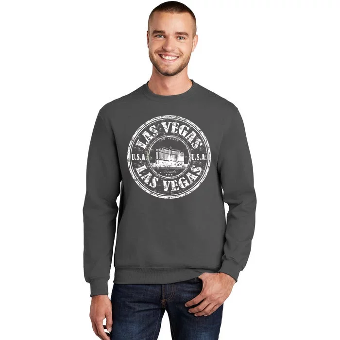 Las Vegas Distressed Circle Tall Sweatshirt