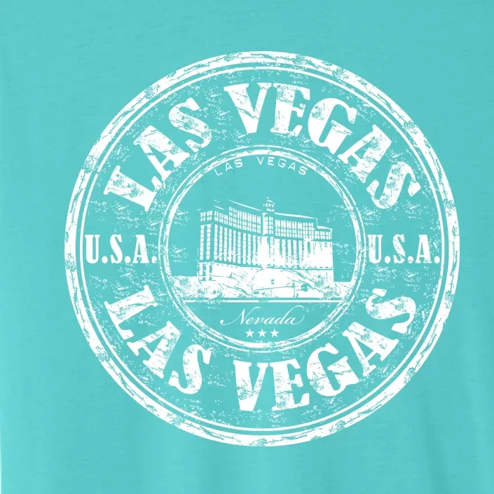 Las Vegas Distressed Circle ChromaSoft Performance T-Shirt