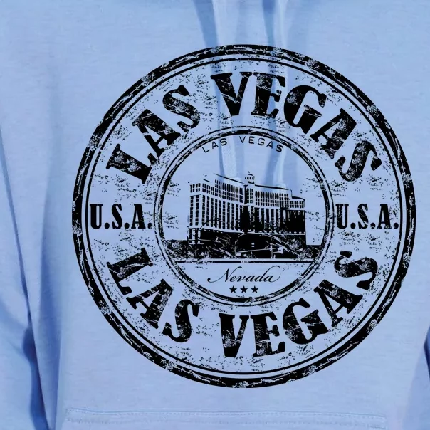 Las Vegas Distressed Circle Unisex Surf Hoodie