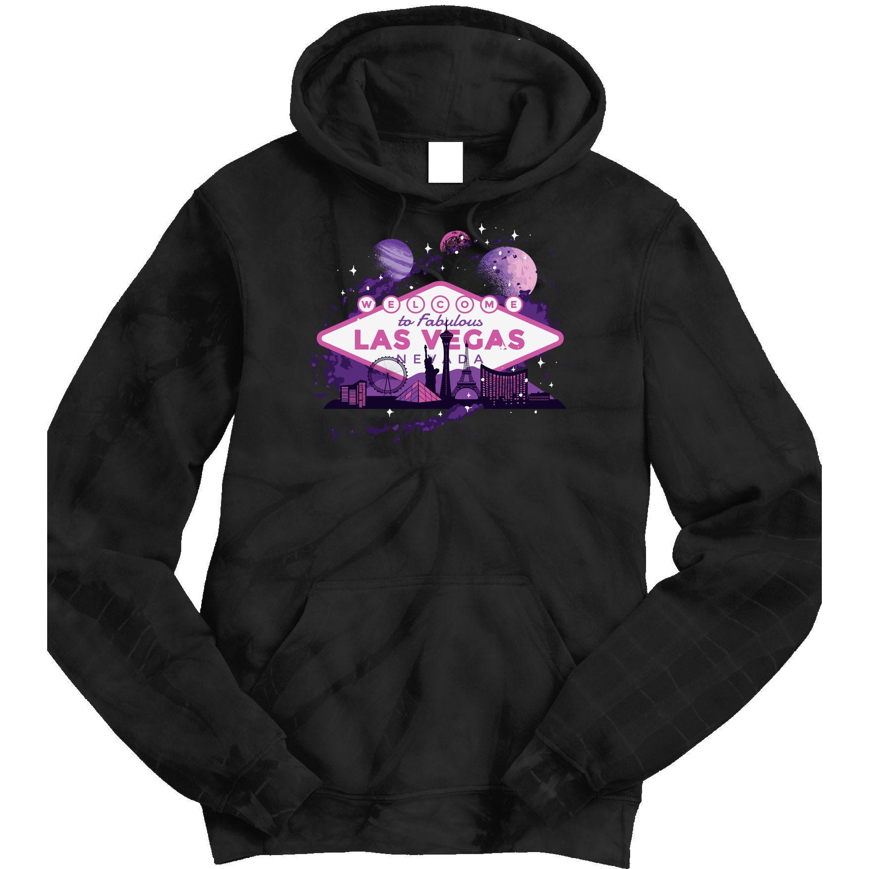 Las Vegas Hoodie Adult Unisex Skyline Las Vegas Nevada 