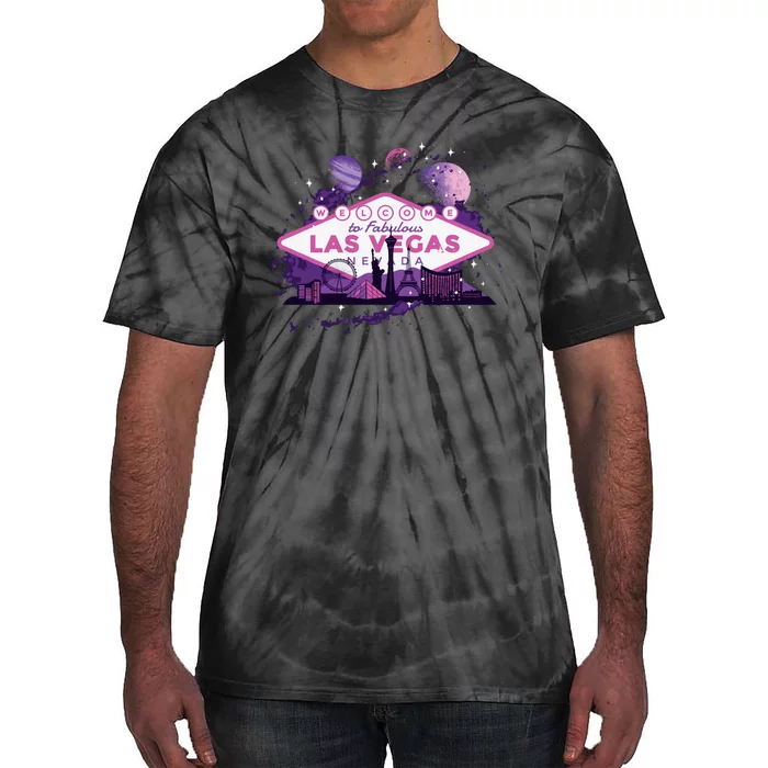 Las Vegas Galaxy Skyline Tie-Dye T-Shirt