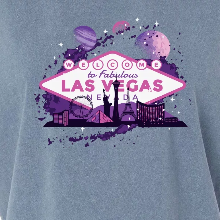 Las Vegas Galaxy Skyline Garment-Dyed Women's Muscle Tee