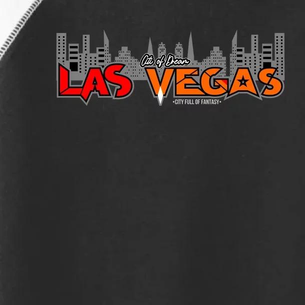 Las Vegas Graffiti Skyline Toddler Fine Jersey T-Shirt