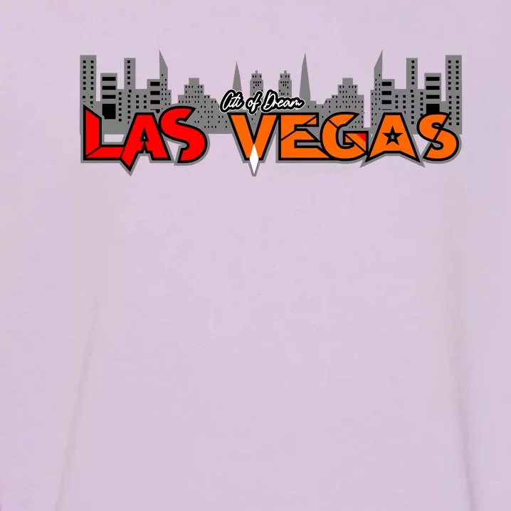 Las Vegas Graffiti Skyline Garment-Dyed Sweatshirt