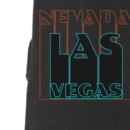 Las Vegas Retro Doggie 3-End Fleece Hoodie