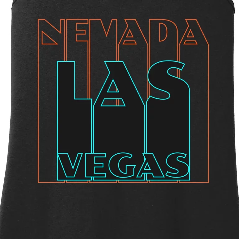 Las Vegas Retro Ladies Essential Tank