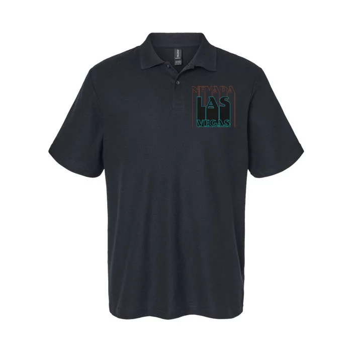 Las Vegas Retro Softstyle Adult Sport Polo