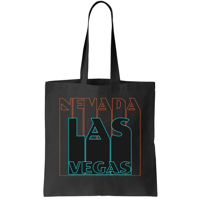 Las Vegas Retro Tote Bag