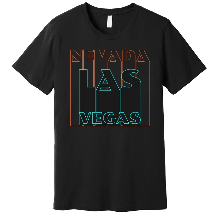 Las Vegas Retro Premium T-Shirt