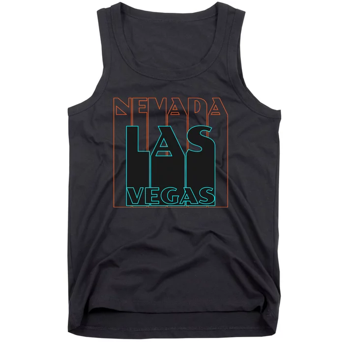 Las Vegas Retro Tank Top