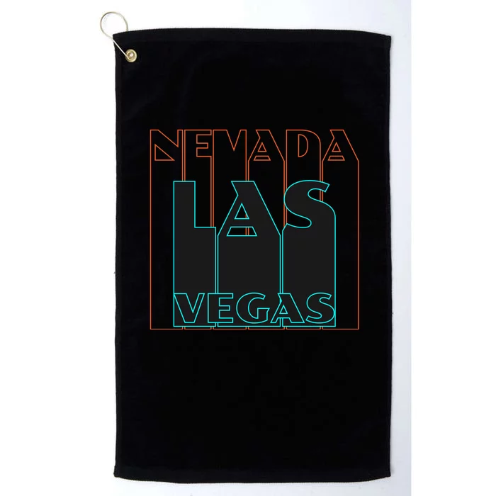 Las Vegas Retro Platinum Collection Golf Towel