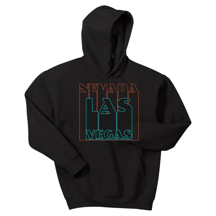 Las Vegas Retro Kids Hoodie