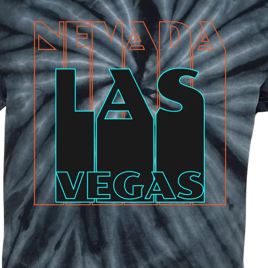 Las Vegas Retro Kids Tie-Dye T-Shirt