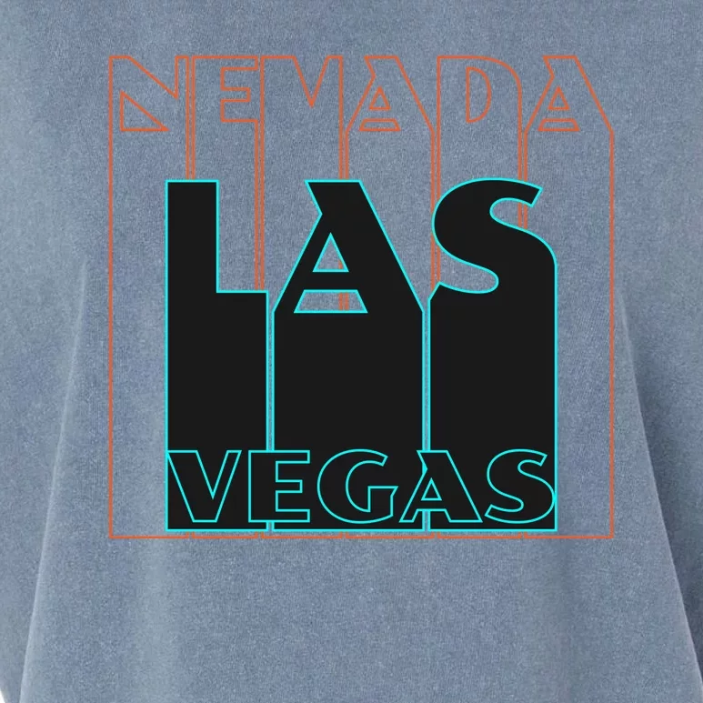 Las Vegas Retro Garment-Dyed Women's Muscle Tee