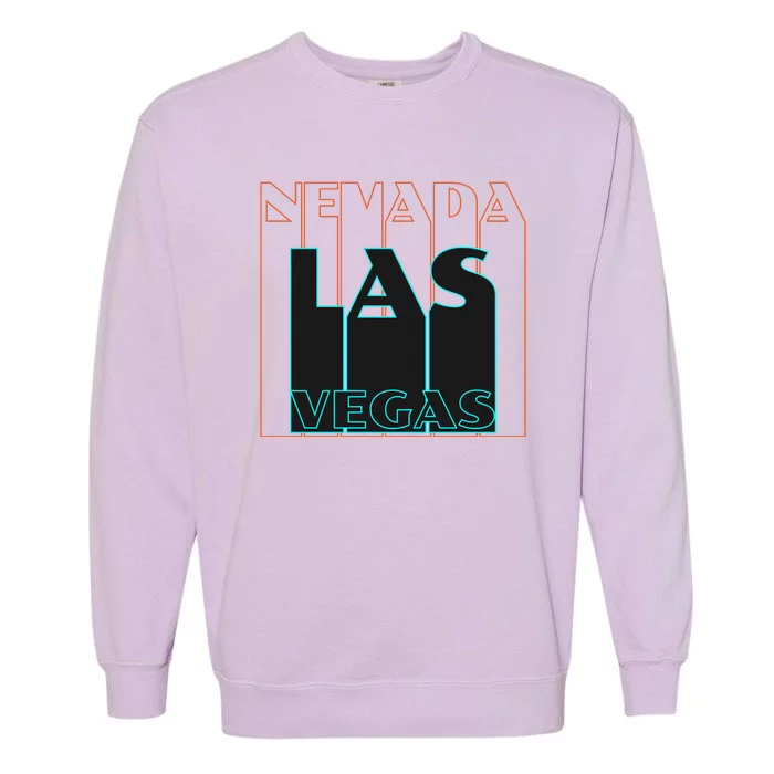 Las Vegas Retro Garment-Dyed Sweatshirt