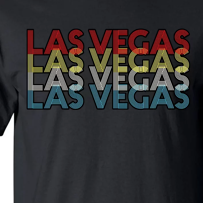 Las Vegas Retro Logo Tall T-Shirt