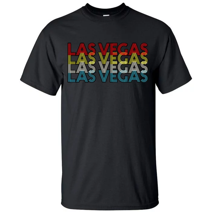 Las Vegas Retro Logo Tall T-Shirt