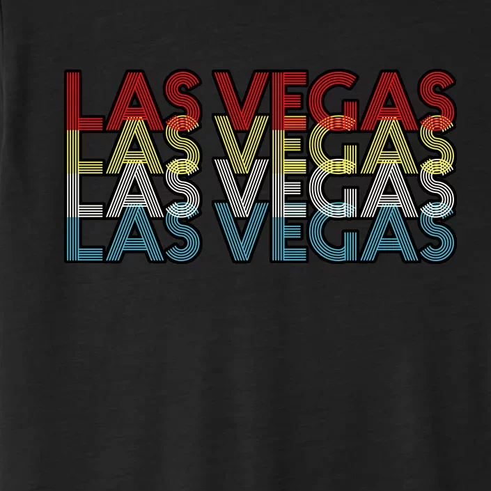 Las Vegas Retro Logo ChromaSoft Performance T-Shirt