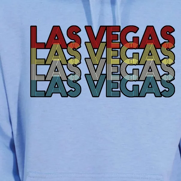 Las Vegas Retro Logo Unisex Surf Hoodie