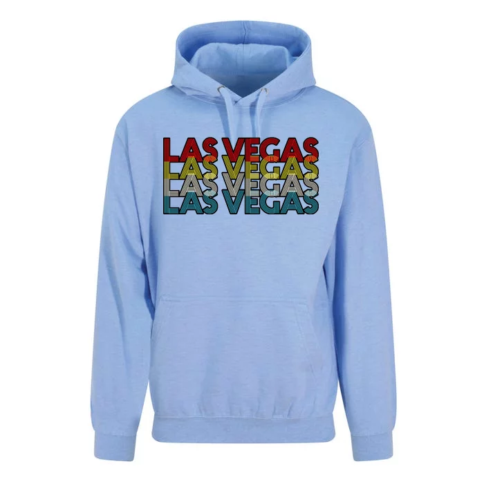 Las Vegas Retro Logo Unisex Surf Hoodie