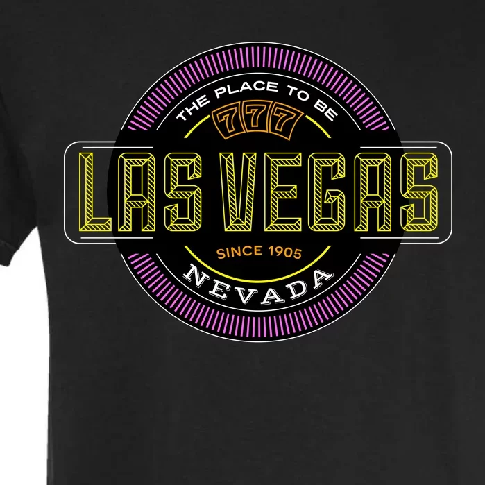 Las Vegas Retro Neon Logo Garment-Dyed Heavyweight T-Shirt