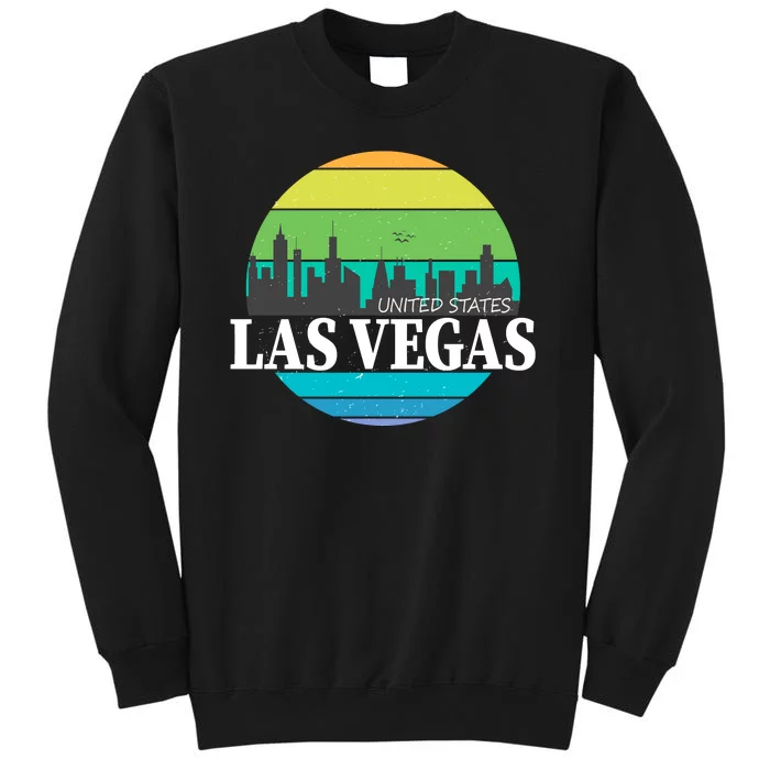 Las Vegas Retro Skyline Sweatshirt