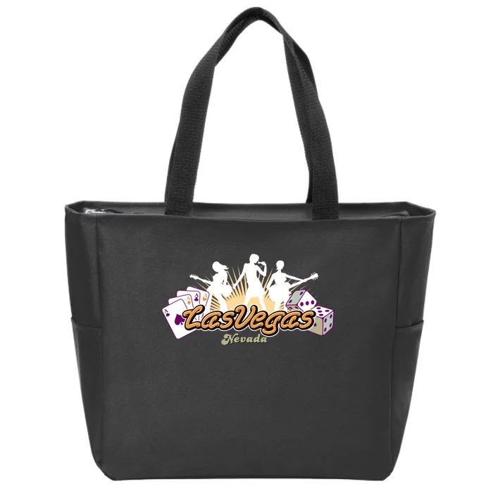 Las Vegas Rock Zip Tote Bag