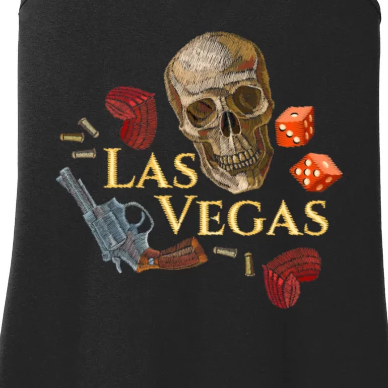 Las Vegas Sin City Ladies Essential Tank