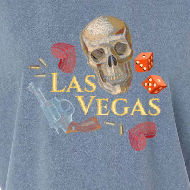 Las Vegas Sin City Garment-Dyed Women's Muscle Tee