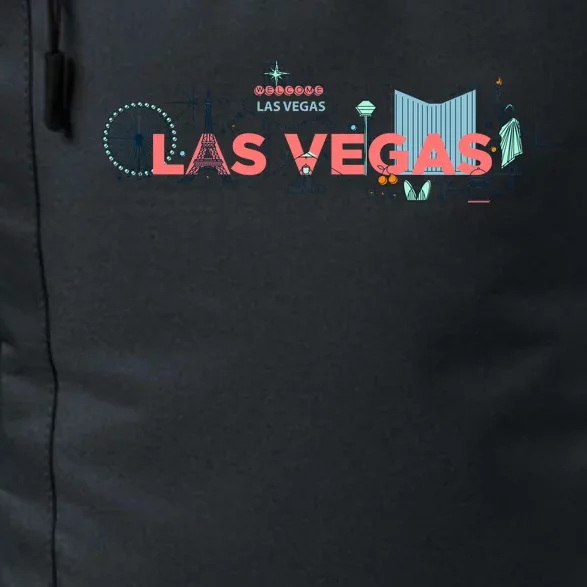 LAS Vegas Sketch Skyline Daily Commute Backpack