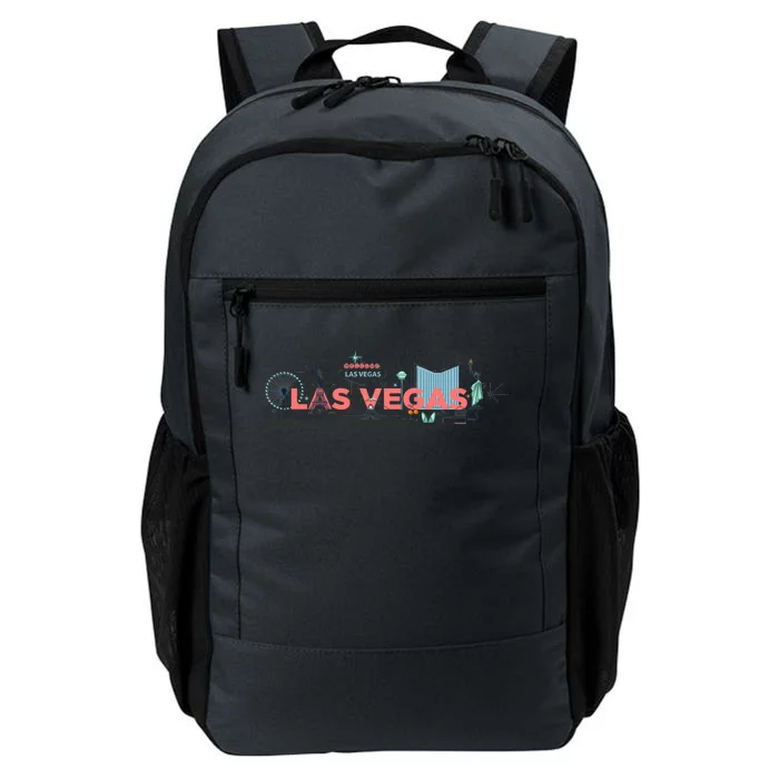 LAS Vegas Sketch Skyline Daily Commute Backpack