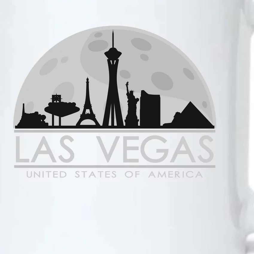 Las Vegas Skyline Black Color Changing Mug