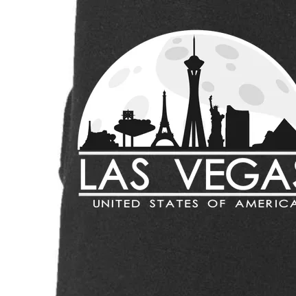 Las Vegas Skyline Doggie 3-End Fleece Hoodie