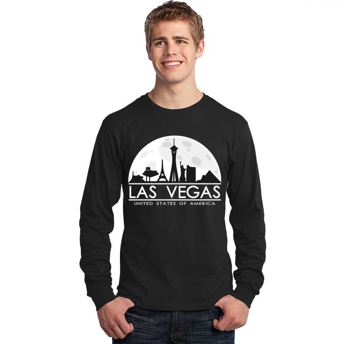 Las Vegas Skyline Tall Long Sleeve T-Shirt