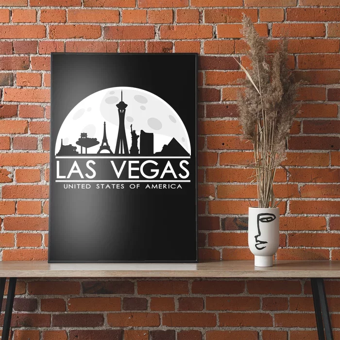 Las Vegas Skyline Poster