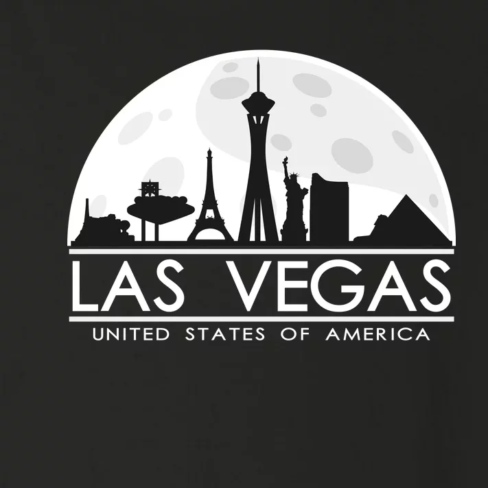 Las Vegas Skyline Toddler Long Sleeve Shirt