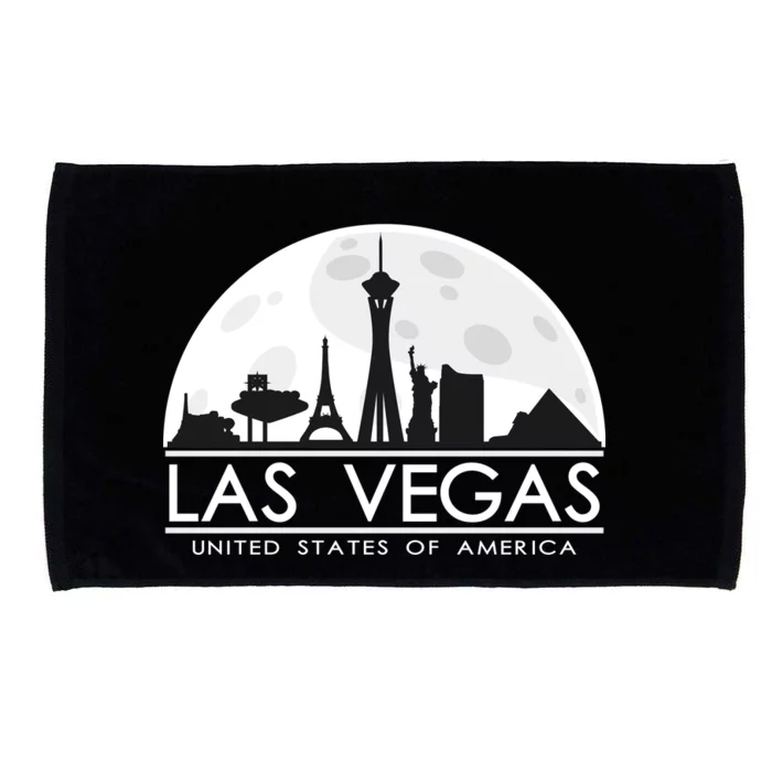 Las Vegas Skyline Microfiber Hand Towel