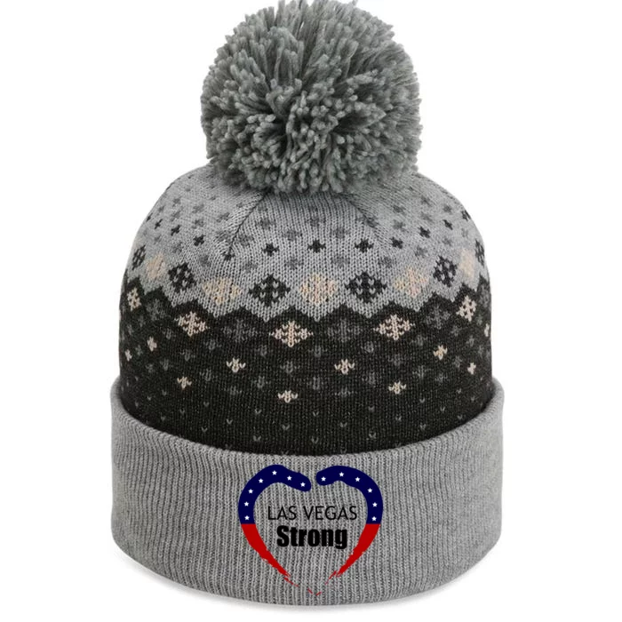 Las Vegas Strong The Baniff Cuffed Pom Beanie