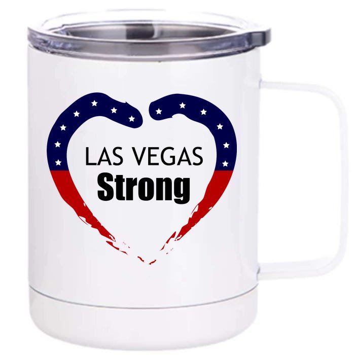 Las Vegas Strong Front & Back 12oz Stainless Steel Tumbler Cup