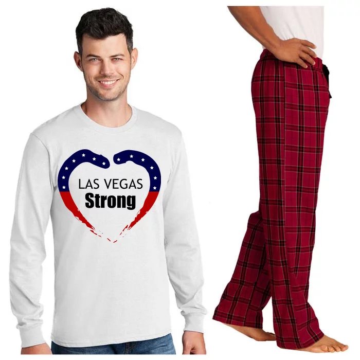 Las Vegas Strong Long Sleeve Pajama Set