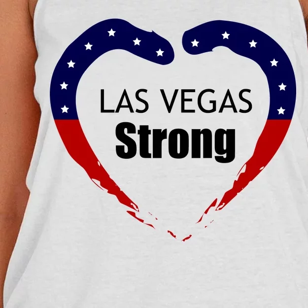 Las Vegas Strong Women's Knotted Racerback Tank