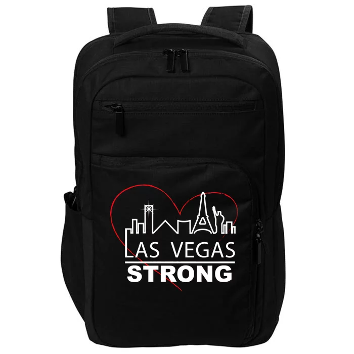 Las Vegas Strong Heart Skyline Impact Tech Backpack