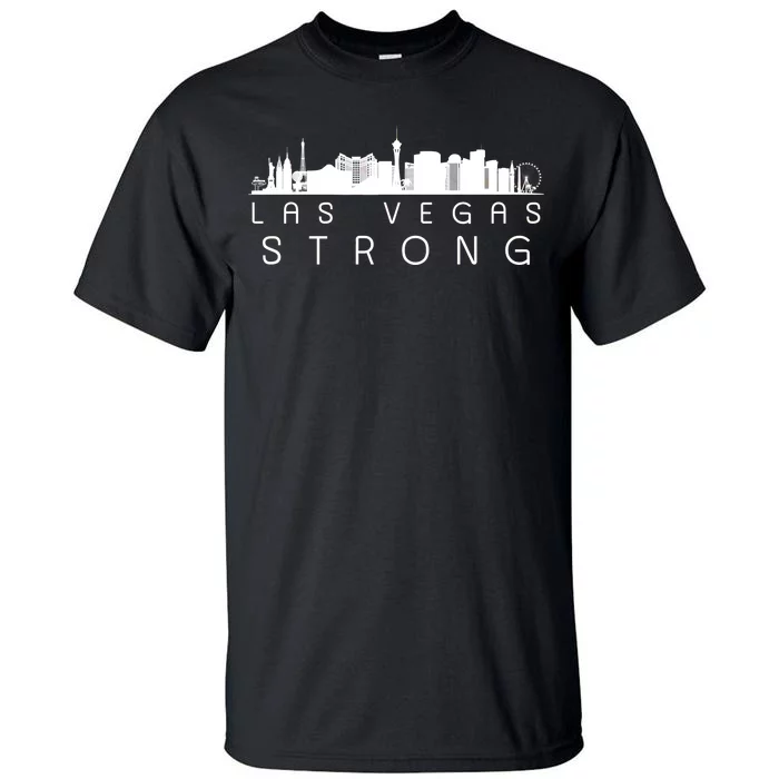 Las Vegas Strong Vegas Skyline Tall T-Shirt