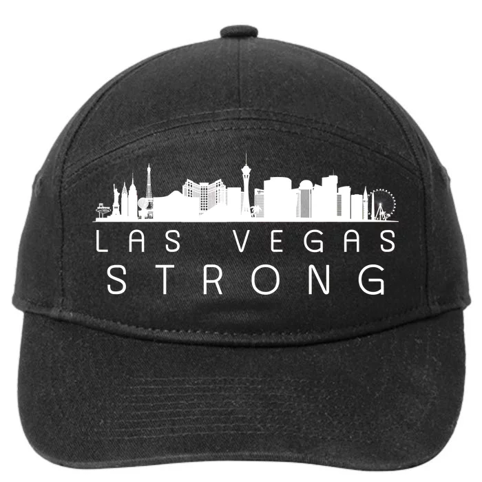 Las Vegas Strong Vegas Skyline 7-Panel Snapback Hat