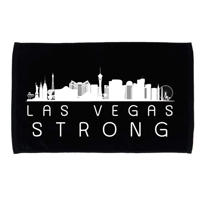 Las Vegas Strong Vegas Skyline Microfiber Hand Towel