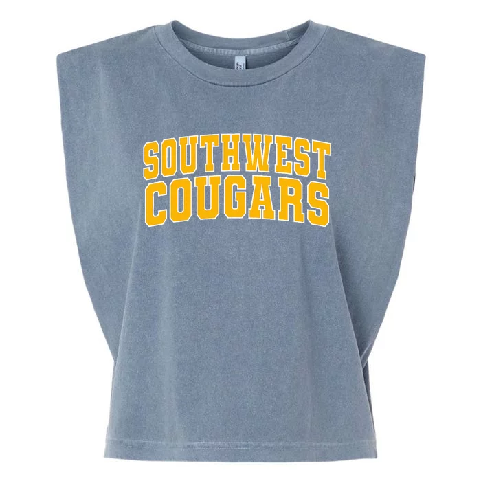 Los Angeles Southwest College Cougars Garment-Dyed Women's Muscle Tee